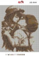 Набор Алмазной мозаики   АВ 4044 Дети полная зашивка