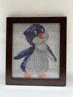 Набір алмазної мозаїки А5  з рамкою АВ 5065 Пінгвін повна зашивання