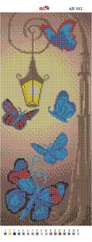 Набір Алмазної мозаїки Пано АП 012 Ліхтар повна зашивання