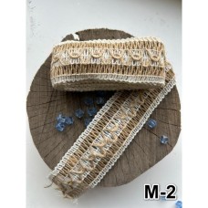 Стрічка з мішковини  4 см ( 190 см) М-2