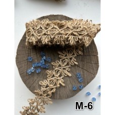 Стрічка з мішковини  4 см ( 190 см) М-6